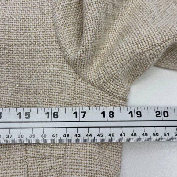 VILAGALLO IT 38 US 8 Faux Pearl Tweed Crop Blazer - Picture 9 of 14